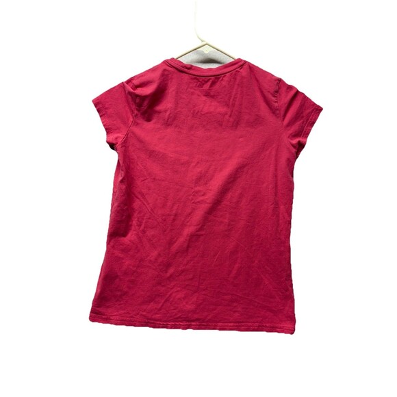 ARIAT Girls Pink Shirt Horse Equestrian Graphic Double Logo SZ Large 12 - Picture 3 of 6